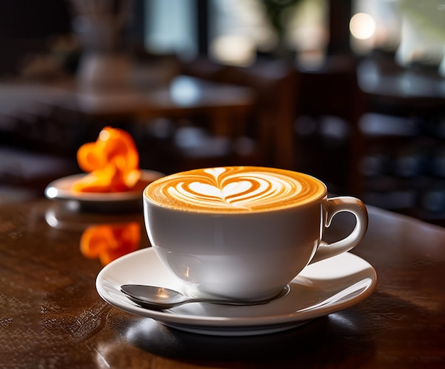 Drankje koffie in de mok bruine drankespresso