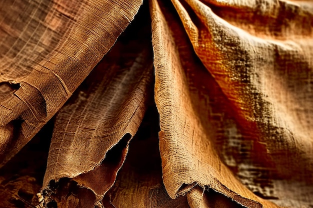 Foto panno drappeggiato satinato seta dorata tessuto ondulato lussuoso rivestimento a sfondo fluido carta da parati