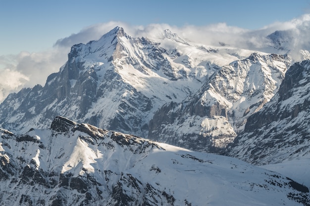 스위스의 Drättehorn Peak