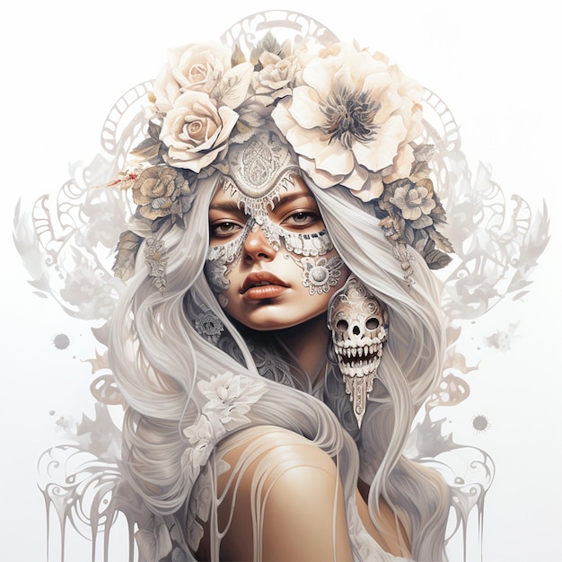 Premium AI Image | draw custom realistic tattoo
