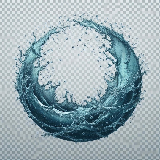 a drawing of a blue water drop with the word air on it