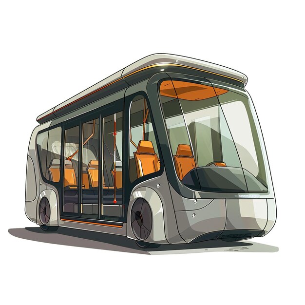 a drawing of a bus that says  bus