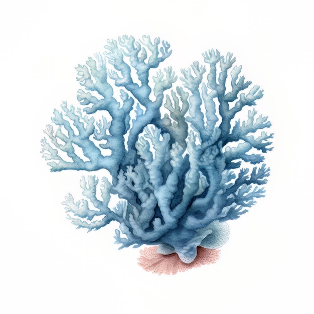 Premium AI Image | A drawing of a coral with the word coral on it