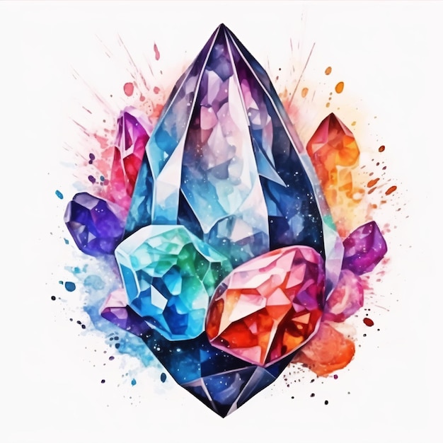 a drawing of a diamond with the word quot quartz quot on it