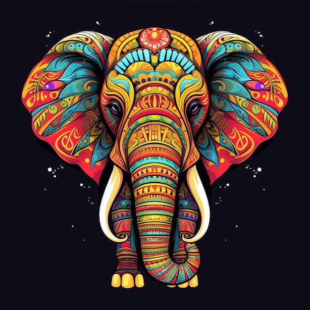 рисунок слона со словом " dura " на нем
