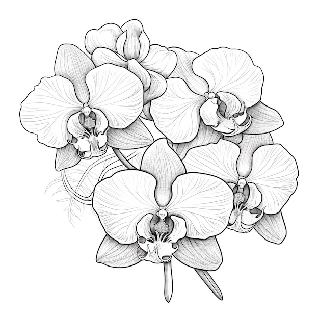 a drawing of flowers that says " lily " on it.