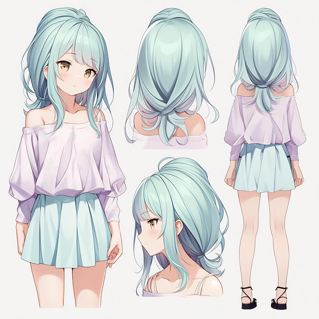 Discover 53+ anime hair reference super hot - in.duhocakina