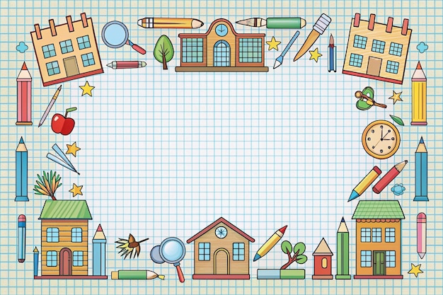 Photo a drawing of a house with a drawing of a house and the words quot little house quot