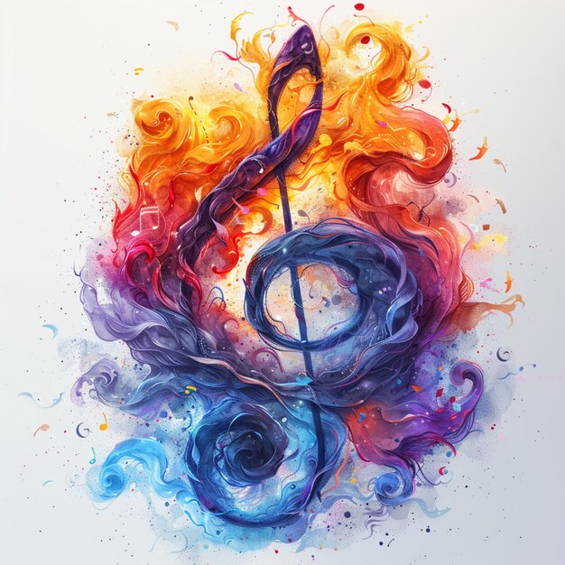 a drawing of a musical instrument with the word peace on it