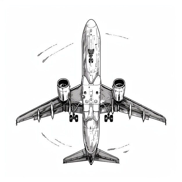 a drawing of a plane with the letters q and the words quot q 00 quot on the bottom