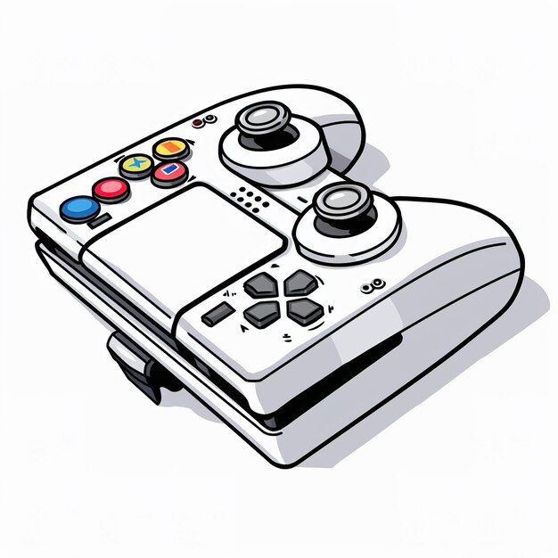 Foto un disegno di un controller di videogioco con la parola x su di esso