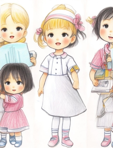 Drawings of children