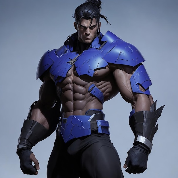 Dream Fighter Game Character Superhero 3D Digital Art