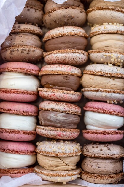 Dream french cake sweet color macaroons macarons