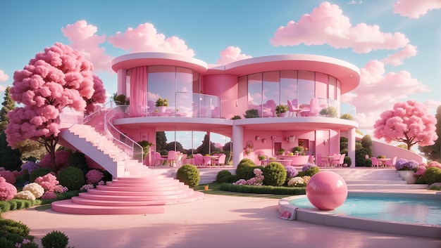 Dream house barbie