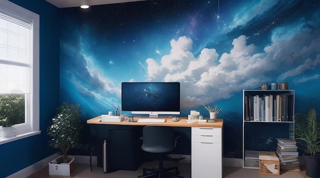 The Dream Weaver's Hub Home Office for Lucid Dreamers and Creativity