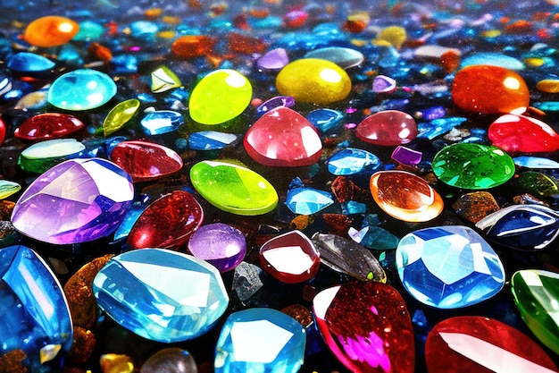 dreaming detailed Gemstones