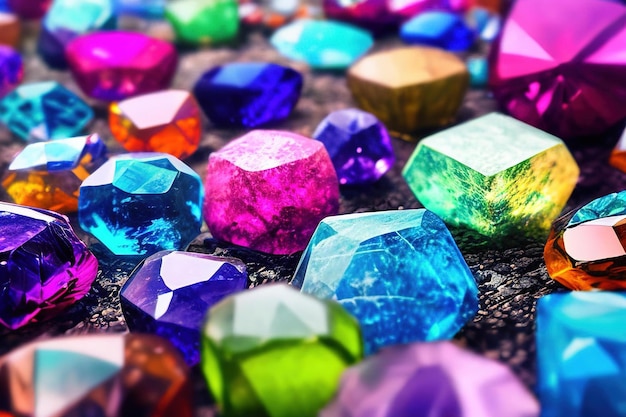 dreaming detailed Gemstones