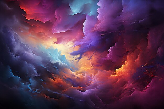 Dreamlike Colorful Clouds