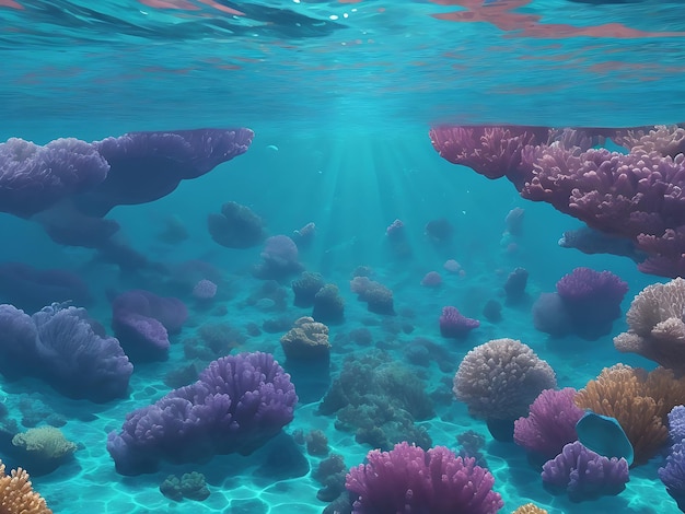 Foto dreamshaper_v7_underwater_colorful_background_2 1