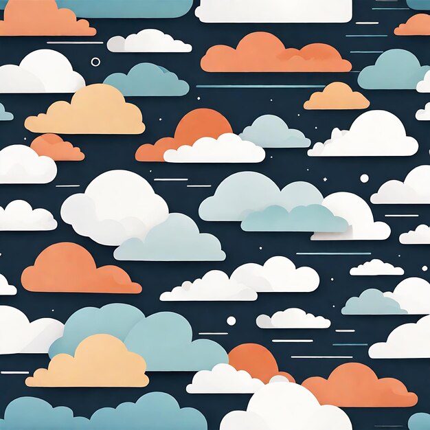 Dreamy Cloud Paintings