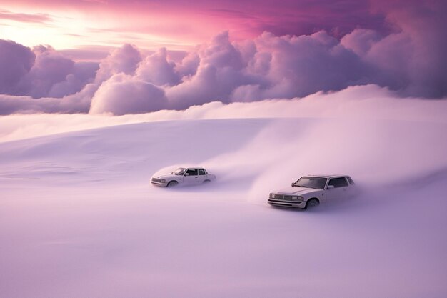 Photo dreamy drifts