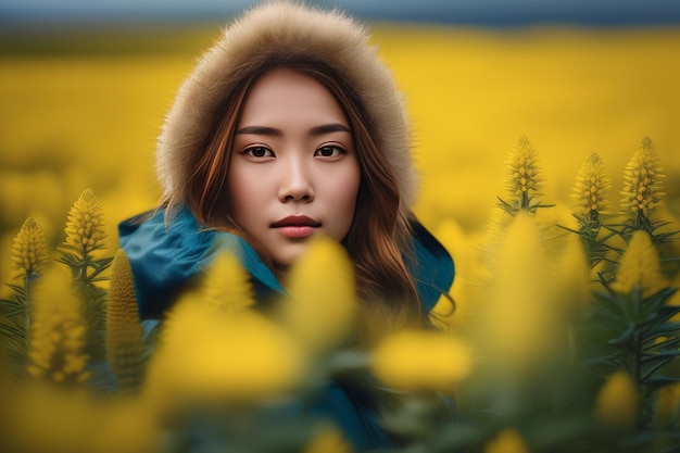 A Dreamy Journey Through Icelands Gloomy Yellow Jacket Flower Fields