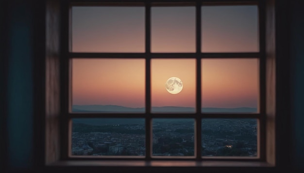 dreamy moon landscape