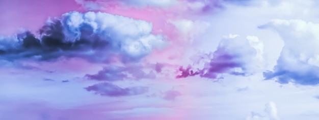 Dreamy surreal sky as abstract art fantasy pastel colours background for modern design