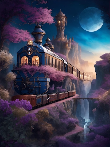 The Dreamy Train039s Surreal Adventure