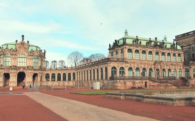 Architettura del castello di dresda in germania