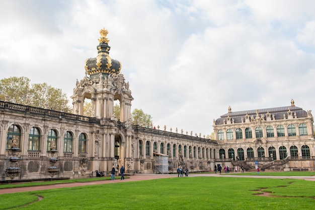 Palazzo zwinger di dresda bella architettura barocca