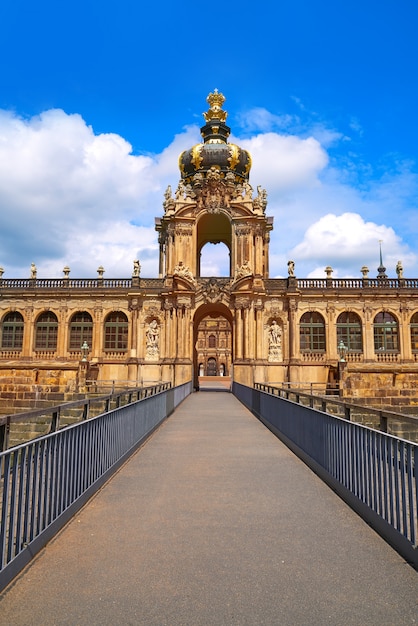 Dresden Zwinger in Saxony Germany