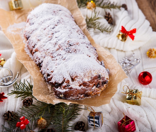 Dresdnen Stollen is a Traditional German Cake