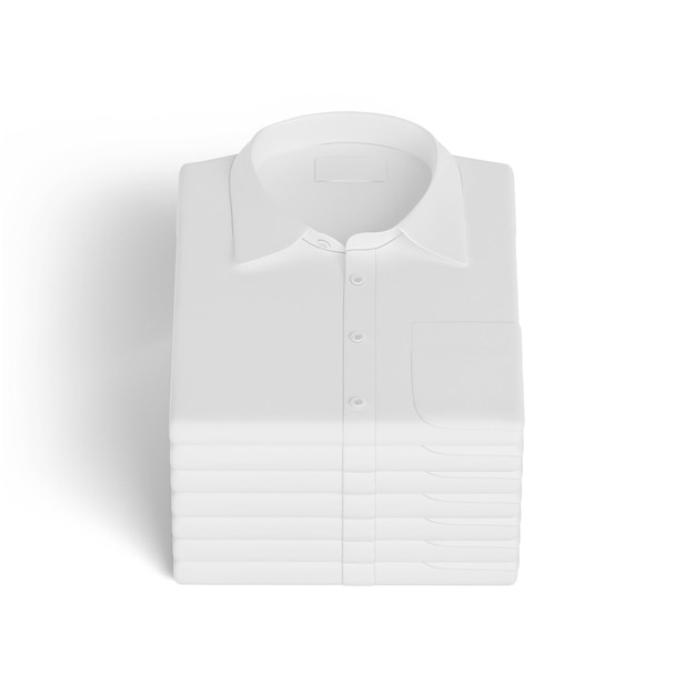 Photo dress shirt on white background