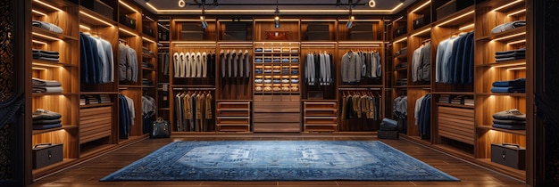 dressing room mens business suits