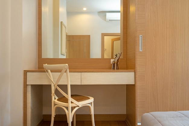 Dressing table in master bedroom