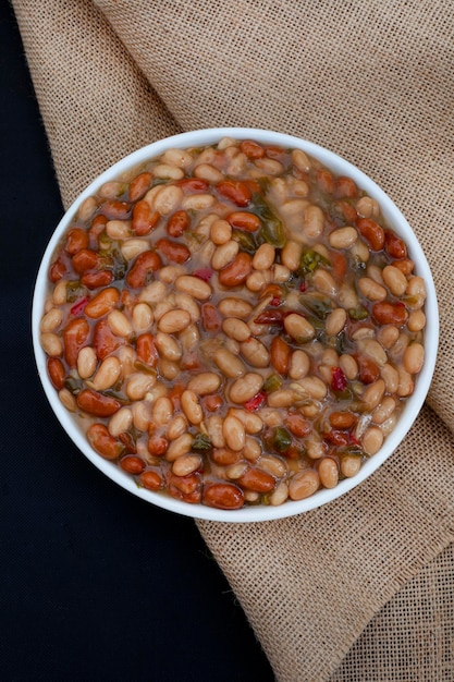 Foto drie boontjes salade een populair zuid-afrikaans bijgerecht