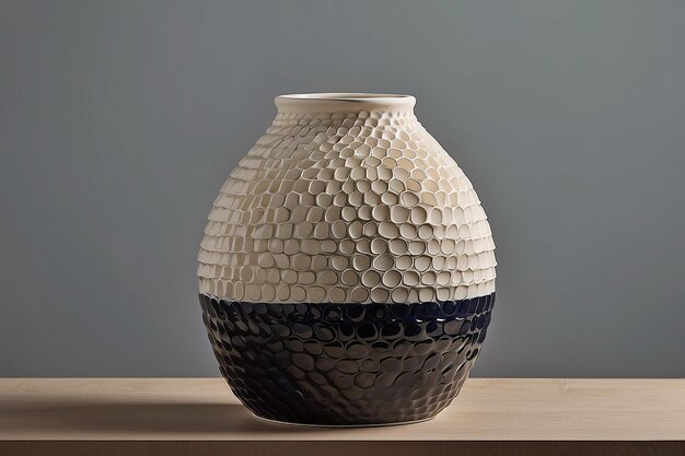 Drie-dimensionale keramische vaas