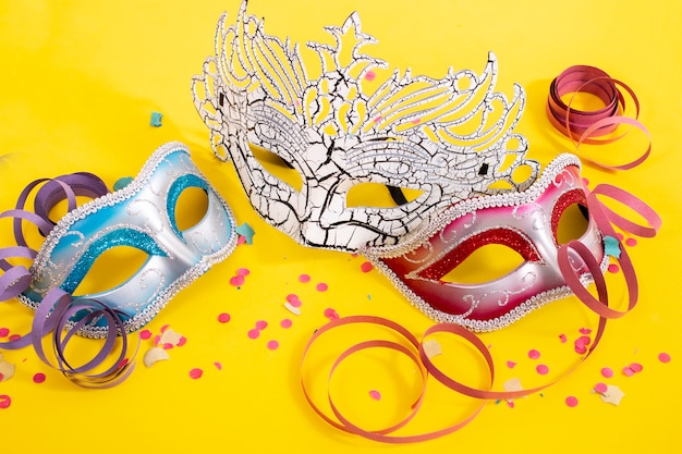 Drie Venetiaanse maskers