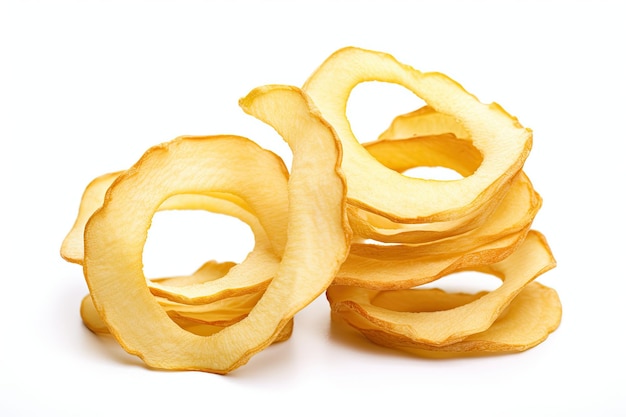 Dried apple rings clipart