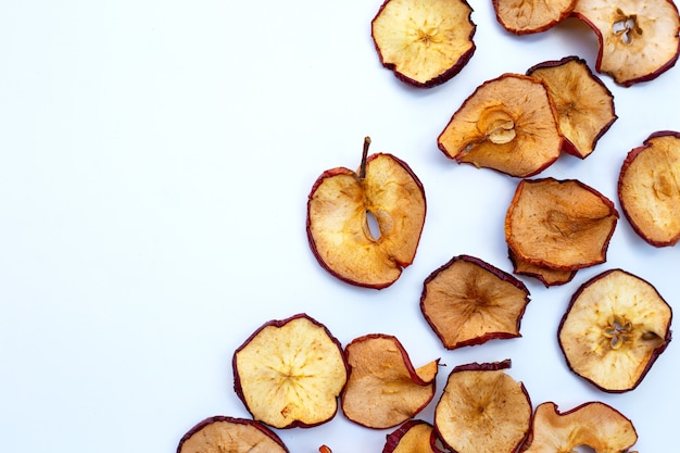 Dried apple slices