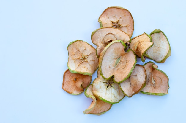 Dried apple slices