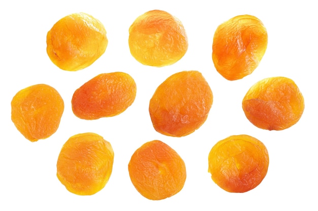 Photo dried apricots set