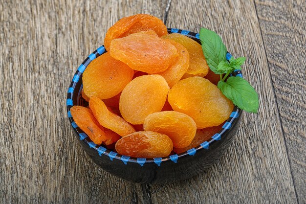 Dried apricots