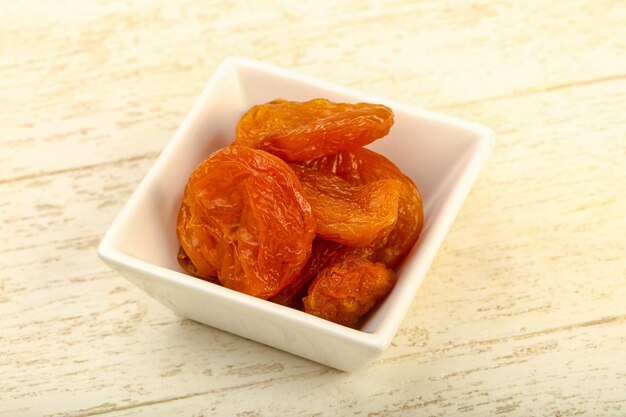 Dried apricots