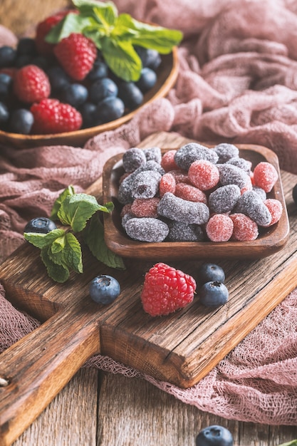 Dried and candied fruits