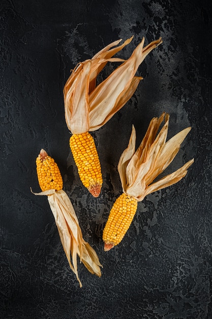 Сушеная кукуруза в початках