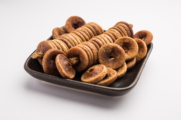 Dried Figs or Anjeer fruit from India is a healthy nutritional food