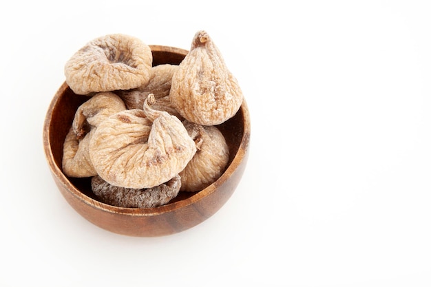 Dried figs in a bowl